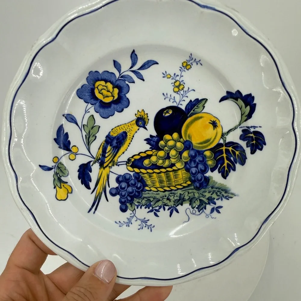 1.a.0.0.7.8 Vtg Copeland Spode Blue Bird S3274 England 6.5